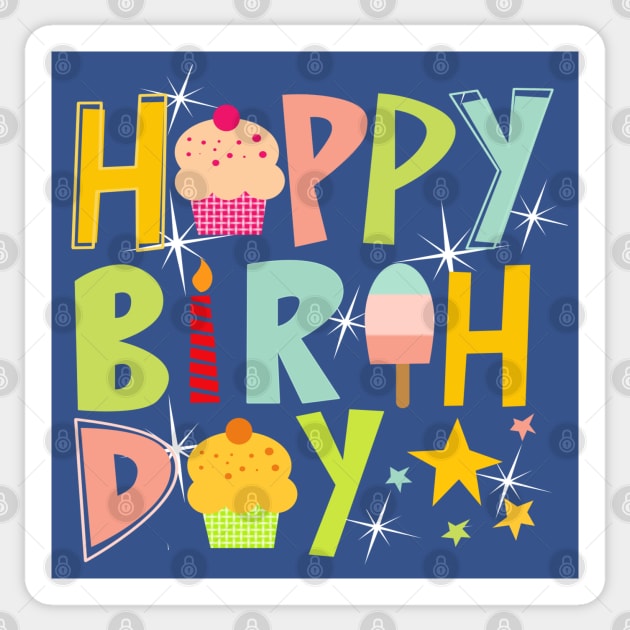 Happy Birthday Sticker by richhwalsh